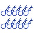 thumbnail image 2 of Peahefy RC Car R Clips,RC Body Clips,10Pcs RC Car Shell Clip R‑Shape Metal Body Clips Pins for 1/5 1/6 1/8 1/10 RC Car, 2 of 8