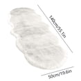 thumbnail image 3 of Vaidha 55in Extra Large Bedroom Rugs Plush Rugs For Bedroom Rugs Bath Carpet Living Room Runner Rug Soft Comfortable Water Absorption Non Slip Thick Machine Washable, 3 of 7