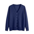 thumbnail image 3 of Fartey Cardigan Sweaters for Women Lightweight Button Down Long Sleeve Front Knit Cardigans Loose Casual Fall Solid Color Cardigans Sweaters, 3 of 8