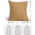 thumbnail image 5 of Housses de Coussin de Noël Rouges 18x18 Ensemble de 2 Vert Blanc Or Sapin de Noël Imprimé Rustique des Fêtes Taies Décoratives d'Extérieur Décorations d'Hiver de Style Ferme Housse de Coussin Décor pour Canapé Sofa Lit, 5 of 5