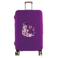 thumbnail image 1 of Travel Luggage Cover Baggage Suitcase Protector Washable Reusable Dustproof Scratch-proof Suitcase Cover Butterfly Print Pattern 8butterfly letter L S, 1 of 6