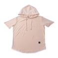 thumbnail image 2 of Sweat à Capuche à Manches Courtes pour Homme S'Adapte à un T-Shirt Slim, 2 of 6