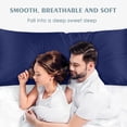thumbnail image 4 of zanvin 2 Pack Microfiber Soft Body Pillowcase with Hidden Zipper, Soft Breathable Body Pillow Cover, 20" x 54", (Not Include Body Pillow), 4 of 5