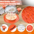 thumbnail image 2 of Primegos Chicken Shredder Meat Shredder Tool with Anti-Slip Base Ergonomic Handle Quick Food Chopping Tool for Chicken Beef Pork, 2 of 7