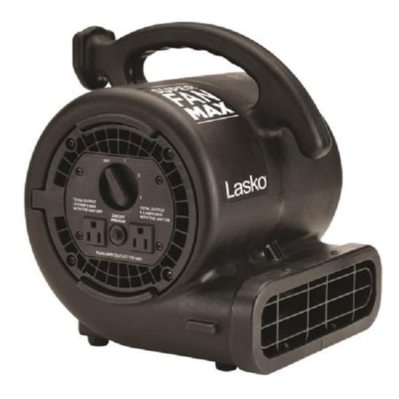 Lasko Products SF-20-BK Super Fan Max Transporteur d'Air, Noir