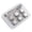 B, variant on Binwennn Pearls For Pearls Reusable Metal Ice Cubes Stainless Steel Cubes Stones For Drinks With Ice Tongs Freezer Storage Ice Cubes Stainless Ice Cubes for Small for Crafts Silicone Ice Baby Food