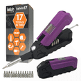 thumbnail image 1 of Kelvin Tools - Kelvin 17 Urban Screwdriver Set, All in One Everyday Multitool Screwdriver, Multi-Tip, Compact & Universal Precision, 13 Bit Set with Tape Measure, Liquid Level, Hammer and Flashlight, 1 of 6
