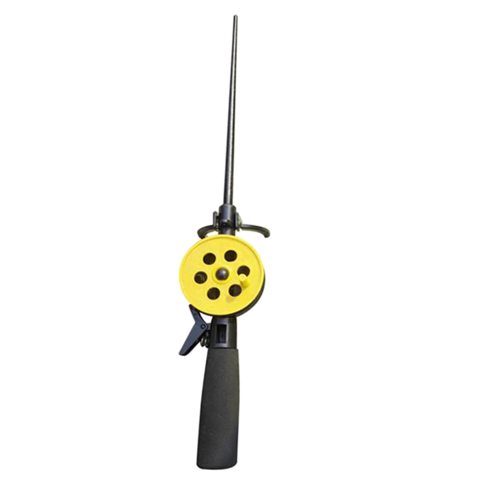 Ice Winter Fishing Rod with Reel Outdoor Fish Rod Fishing Accessories 14inch