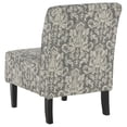 thumbnail image 4 of Avondale Grey Damask Accent Chair, 4 of 7