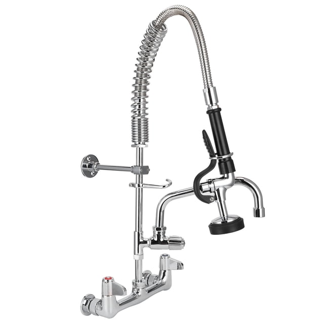TOPINCN Robinet d'Évier, Robinet de Cuisine à Filetage /2, pour Maison Restaurant Cuisine Hôtel