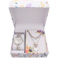 thumbnail image 2 of Ladie's Fashion Watch Set with Silver Necklace, 2 of 3