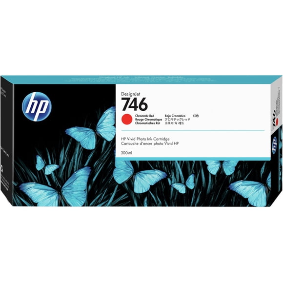 HP 746 - 300 ml - chromatic red - Original - DesignJet - Ink Cartridge - for DesignJet Z6, Z6dr, Z9+, Z9+dr