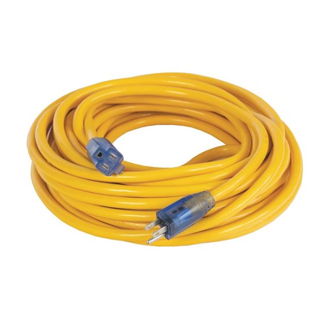 Rallonge Lumineuse Robuste de 25 Pi, 12-3 SJTW