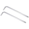 thumbnail image 1 of Unique Bargains 3/8' Ball End Hex Key Wrench, L Shaped Long Arm 40Cr Repairing Tool, SAE 2 Pack, 1 of 5