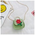 thumbnail image 1 of Little Girls' Cute Rabbit Crossbody Purse Small Bow Shoulder Bag Handbag for Kids - Green,Floret, 1 of 9