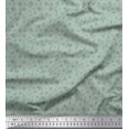 thumbnail image 1 of Soimoi Poly Georgette Fabric Cactus,Alarm Clock & Flamingo Shirting Printed Craft Fabric by The Yard 52 Inch Wide, 1 of 3