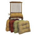 thumbnail image 2 of 16-inch Solid Micro Suede U-shaped Tufted Chair Cushions (Set of 4), 2 of 3