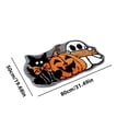 thumbnail image 1 of Luiuiu Black Cat Ghost Pumpkin Bath Mat - Soft and Absorbent Tufted Halloween Bathroom Rug Non Slip Washable, Halloween Bathroom Decor Rug Holiday Decorations (31.5 x19.7 Inch), 1 of 8