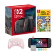 thumbnail image 1 of Nintendo Switch 2 Console 256GB 7.9-Inch 1080P HDR Touch Screen, Joy-Con 2 with Mouse Sensor, Dock, with Super Mario Maker 2 And Mytrix Wireless Switch Pro Controller & Accessories, 1 of 5