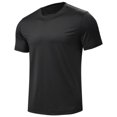 thumbnail image 1 of WMTBSRSW Men's Fashion T Shirts Short Sleeve Athletic Workout Tops Solid Color Oversized Loose Pullover Tee Top, 1 of 8