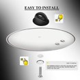 thumbnail image 4 of HLONK Universal Pot Lid Replacement Knob for rival crockpot Replacement Parts Pan Lid Handle Replacement Compatible with Kitchen Cookware Casserole Glass Saucepan (1 Pack), 4 of 9