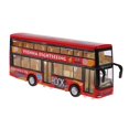 thumbnail image 1 of segolike 1:50 Autobus de Tournée Rouge Moulé sous Pression à Rétrofriction et à Emporter Modèle Jouet pour Garçons Enfants, 1 of 9
