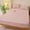 Pink_Base#71972, variant on Waterproof mattress protector thickened cotton bed cover breathable washable fitted sheet pad for fall and winter 1 piece twin size 35.4x78.7 in