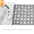 thumbnail image 3 of Lksixu Coussin Chauffant pour Animaux, Température Réglable pour Chien et Coussin Chauffant, Coussin Chauffant Intérieur pour Animaux avec Fil, Gadgets de Cuisine pour Chien et Coussin Chauffant, 3 of 4
