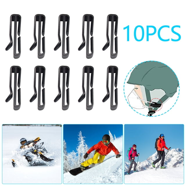 Attach Ski Mask Seat Helmet Ski Chuck Helmet Clip Mask Hook Cover On Helmet