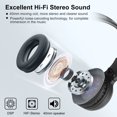 thumbnail image 2 of Rechargeable FM Digital Radio Receiver Headphone Foldable Audio Headset 3.5MMTAPDRA Spare Part, 2 of 4