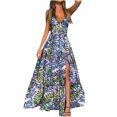 thumbnail image 2 of Robe d'Été pour Femmes 2024 Mode Grande Taille Col Manches Courtes Longueur Genou Robe Rabais de 50 % Liquidation!, 2 of 6