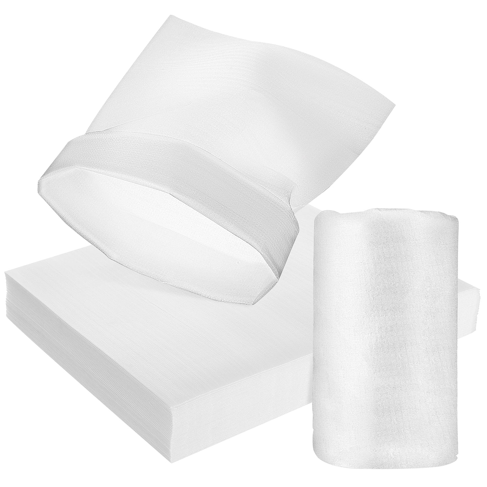 MOVTOTOP 50pcs Dish Packing Foam Pouches for Cushion Wraps Glassware Moving Materials