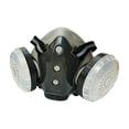thumbnail image 3 of Industrial Full Face Spray Painting Respirator for and Grinding Work, 3 of 6