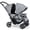Grey, variant on Costway Double Stroller Foldable Baby Twin Lightweight Travel Stroller Infant Pushchair Black