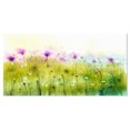 thumbnail image 2 of Design Art - Cosmos Abstrait Vert Violet de Fleurs, 2 of 4