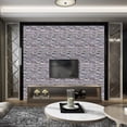 thumbnail image 4 of Brick Pattern Wallpaper, Self-Adhesive Wall Sticker, Wallpaper 3D Wallpaper, for Living Room Kitchen, 4 of 7
