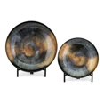 thumbnail image 1 of Imax 83927-2 Acotas Chargeurs en Verre avec Support&44; Bleu - Lot de 2, 1 of 1