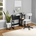 thumbnail image 3 of Mainstays Quick Assembly Desk, Black Finish, 3 of 7