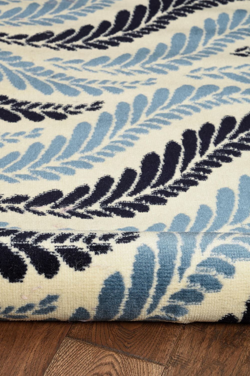 Tapis Capri Bridger os & bleu de 6 pi 5 po x 9 pi 3 po