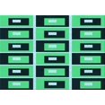 thumbnail image 1 of Ahgly Company Machine Washable Indoor Rectangle Transitional Deep Teal Green Area Rugs, 7' x 9', 1 of 7