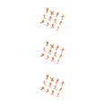 thumbnail image 2 of maskred Skiing Figures Resin Doll Model for Decoration Miniatures Desk DIY Garden Skin 87th 3PCS, 2 of 6