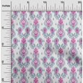 thumbnail image 1 of oneOone Polyester Lycra Fabric Paisley Ikat Print Fabric By The Yard 56 Inch Wide, 1 of 4