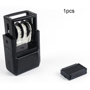 1Pcs Date Stamp Self Inking Rubber Stamp Portable Diy Date Office Stamp 4810