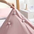 thumbnail image 4 of PRETXORVE Pinces de Couette Attaches - 8 Pcs Pinces de Housse de Couette Débloquer Pinces de Couette Non Clips de Maintien de Housse de Couette Empêche la Couette de Se Déplacer, 4 of 5