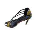 thumbnail image 2 of Pisexur Sandals Womens Women's Snake Patterned Slippers Fish Beak With Buckle Pointed Sandals Sandales Pour Femmes, 2 of 9