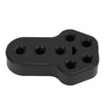 thumbnail image 1 of Universal Car Exhaust Hanger Bushing Rubber Insulator Mount Bracket 7 Holes 12mm Dia High Density, Easy to Install, Perfect Replacement for Car Exhaust Systems, 1 of 7