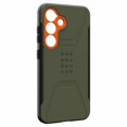 thumbnail image 3 of UAG Civilian Pro Rugged Case Olive Drab/Orange for Samsung Galaxy S25, 3 of 5