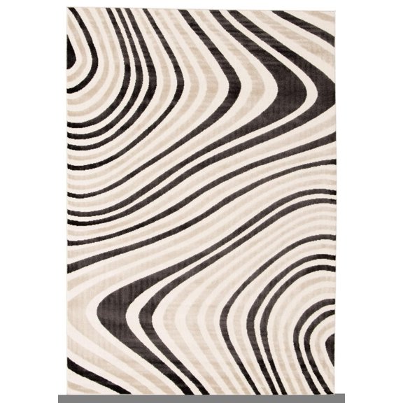Tapis ECARPET Moderne pour Salle à Manger, Salon, Chambre Zuma Beige