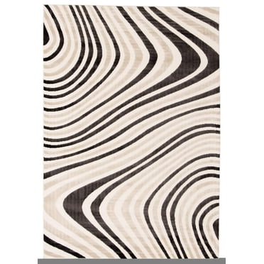 Tapis ECARPET Moderne pour Salle à Manger, Salon, Chambre Zuma Beige