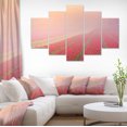 thumbnail image 1 of Sunrise over Rows of Tulips - Landscape Canvas Art Print, 1 of 3